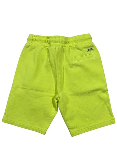 Children's fluorescent yellow cotton Bermuda shorts Scotch&Soda | 176515/SUGIALLO FLUO