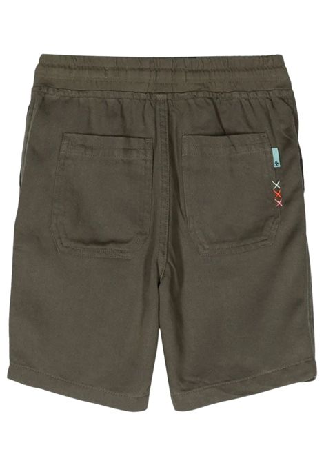 Green lyocell Bermuda shorts for children Scotch&Soda | 177530/SUVERDE