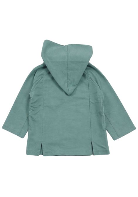 Cardigan neonato verde in cotone SKIKKERLI | CBF29/MAVERDE