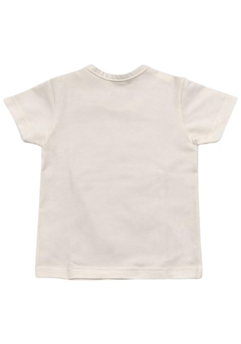 T-shirt neonato panna in cotone SKIKKERLI | RBJ528/MAPANNA