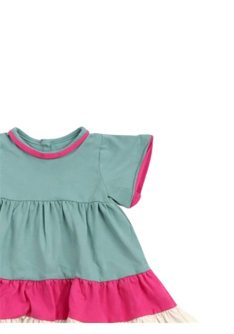 Abito neonata multicolor in cotone SKIKKERLI | VBJ418/MAMULTICOLOR