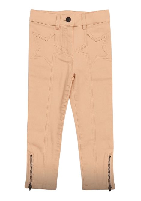 Jeans bambina rosa in cotone STELLA MC CARTNEY | 3813240/FIROSA