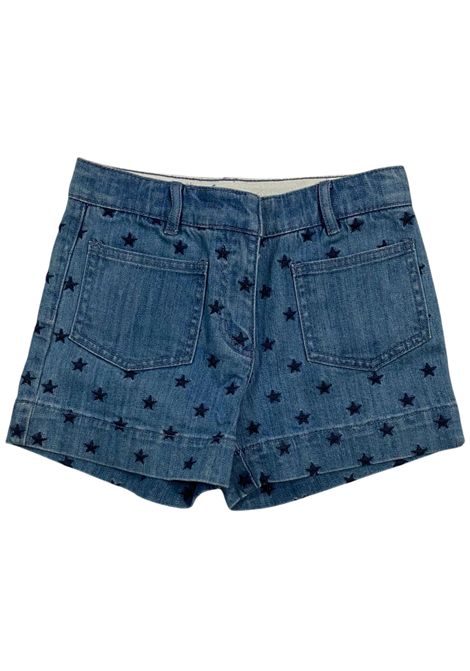 Girls' denim cotton shorts STELLA MC CARTNEY | 399199/FIDENIM