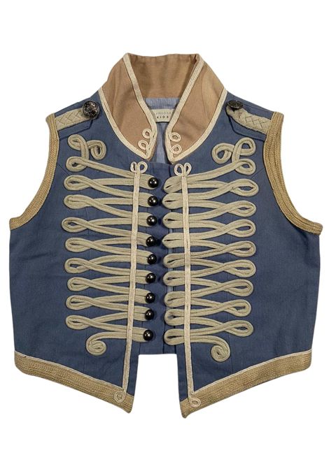 Gilet bambina azzurro in cotone STELLA MC CARTNEY | 400180/FIAZZURRO