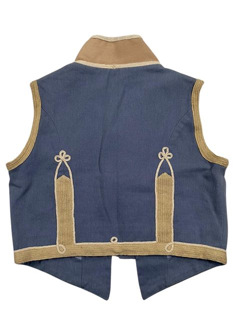 Gilet bambina azzurro in cotone STELLA MC CARTNEY | 400180/FIAZZURRO
