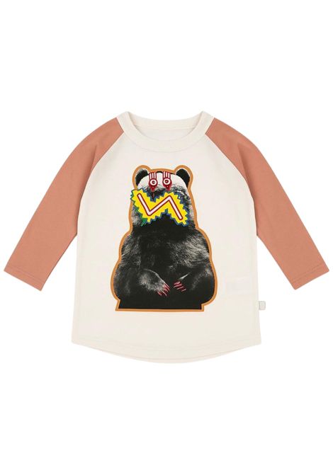 White cotton baby T-shirt STELLA MC CARTNEY | 400472/FIBIANCO