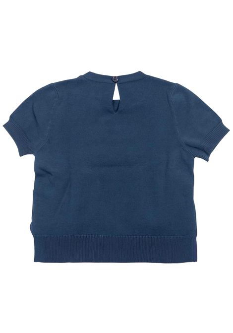 Baby girl's blue cotton T-shirt STELLA MC CARTNEY | 400474/FIBLU
