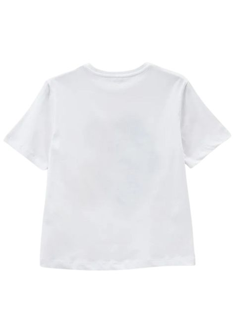 T-shirt bambina bianca in cotone STELLA MC CARTNEY | TT8D01/MOBIANCO