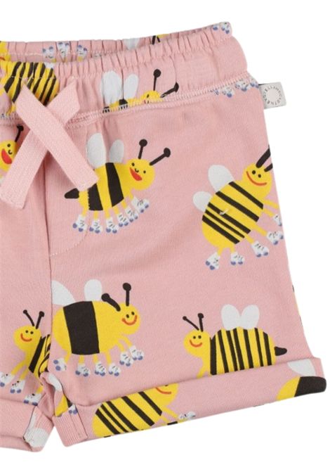 Shorts neonata rosa in cotone STELLA MC CARTNEY | TU6029/CEROSA