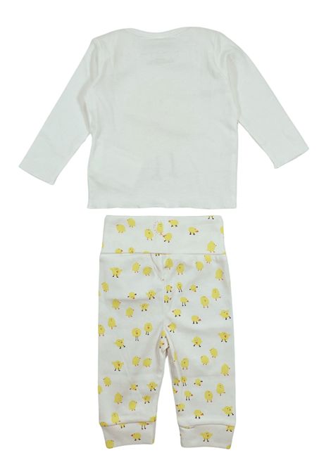 Completo neonata bianco in cotone STELLA MC CARTNEY | TV3550/CEBIANCO