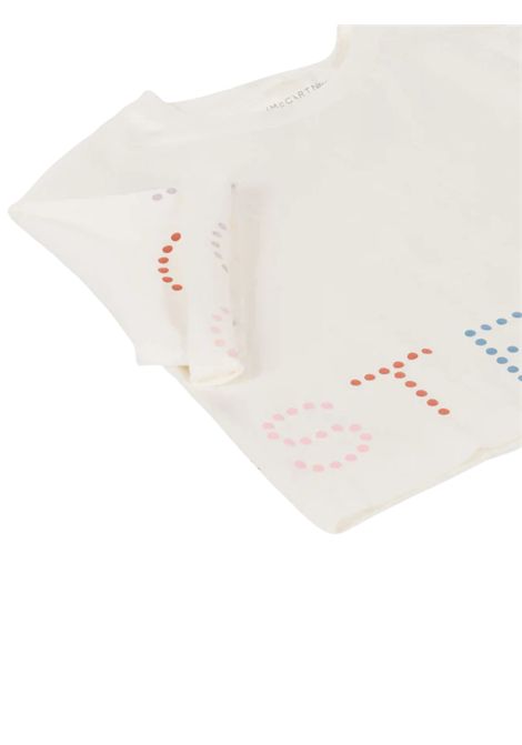T-shirt bambina bianca in cotone STELLA MC CARTNEY | TV8C51/MOBIANCO