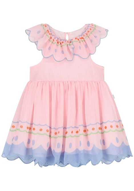 Abito neonata rosa in seta STELLA MC CARTNEY | TW1052/MAROSA