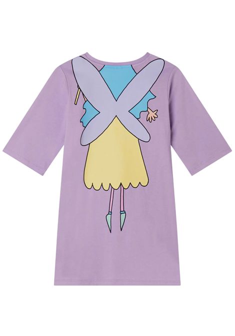 Abito bambina lilla in cotone STELLA MC CARTNEY | TW1A41/DEBLILLA