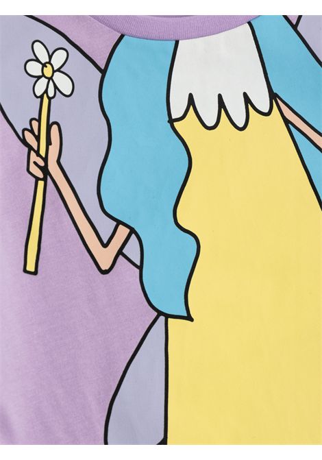 Abito bambina lilla in cotone STELLA MC CARTNEY | TW1A41/DEBLILLA