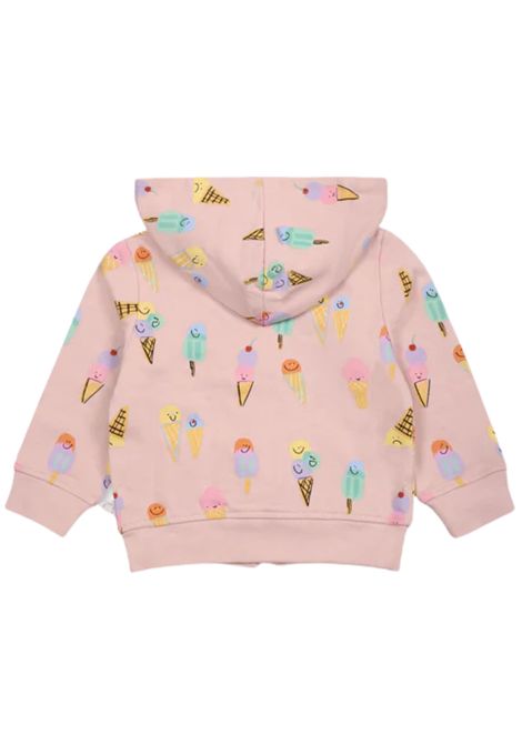Pink cotton baby sweatshirt STELLA MC CARTNEY | TW4120/MAROSA