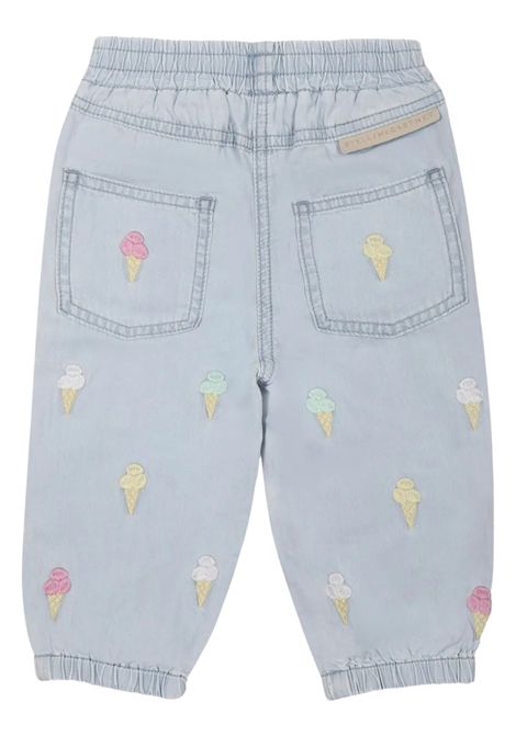 Jeans neonata in cotone denim STELLA MC CARTNEY | TW6150/MADENIM