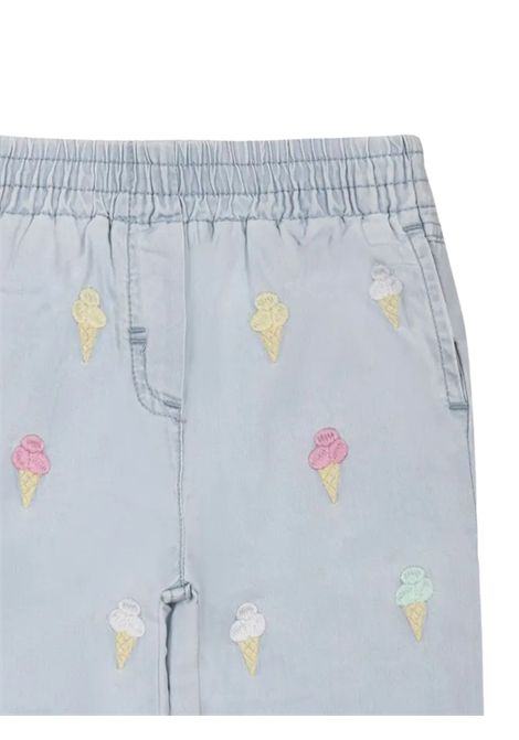 Jeans neonata in cotone denim STELLA MC CARTNEY | TW6150/MADENIM