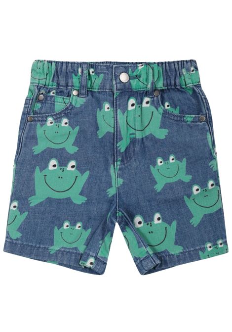 Baby Bermuda shorts in denim cotton STELLA MC CARTNEY | TW6589/MADENIM