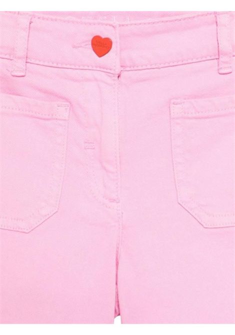 Shorts bambina rosa in cotone STELLA MC CARTNEY | TW6B39/CEROSA