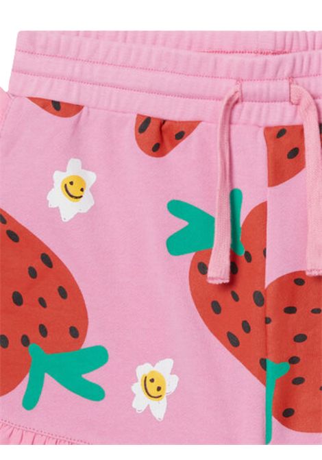Shorts bambina rosa in cotone STELLA MC CARTNEY | TW6B49/DEBROSA
