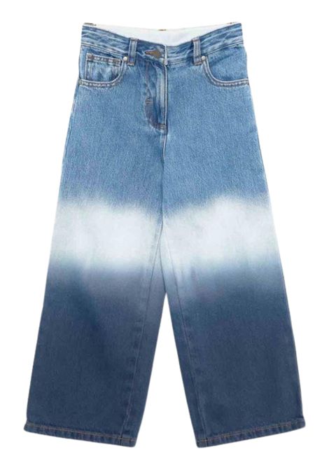 Girls' faded cotton jeans STELLA MC CARTNEY | TW6D80/CEDENIM