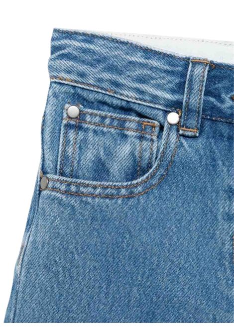 Jeans bambina sfumato in cotone STELLA MC CARTNEY | TW6D80/CEDENIM