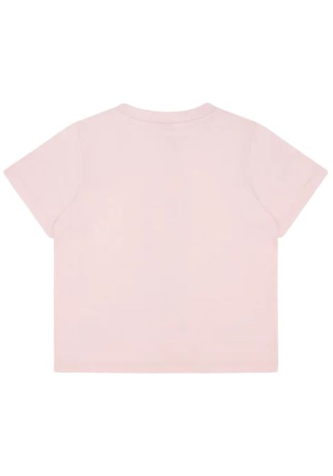 T-shirt neonata rosa in cotone STELLA MC CARTNEY | TW8171/CEROSA