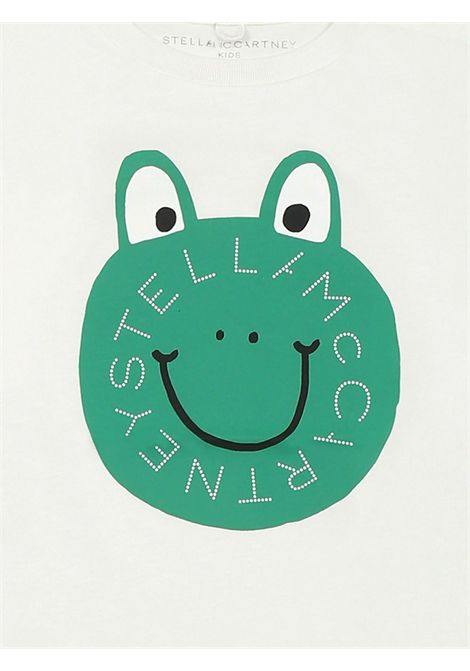 White cotton baby T-shirt STELLA MC CARTNEY | TW8571/MABIANCO