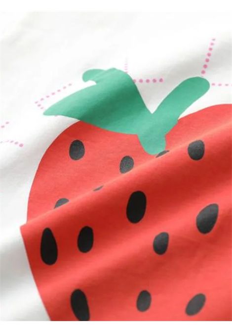 T-shirt bambina bianca in cotone STELLA MC CARTNEY | TW8B21/DEBBIANCO