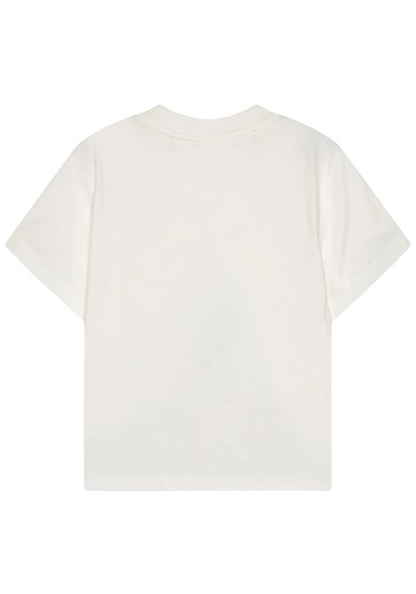White cotton T-shirt for children STELLA MC CARTNEY | TW8Q41/MOBIANCO