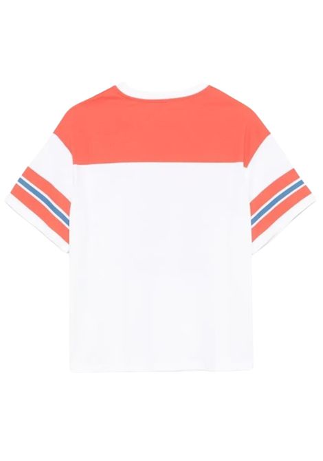 White cotton T-shirt for children STELLA MC CARTNEY | TW8R51/MABIANCO