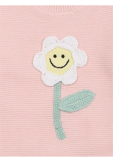 Maglione neonata rosa in cotone STELLA MC CARTNEY | TW9040/MAROSA