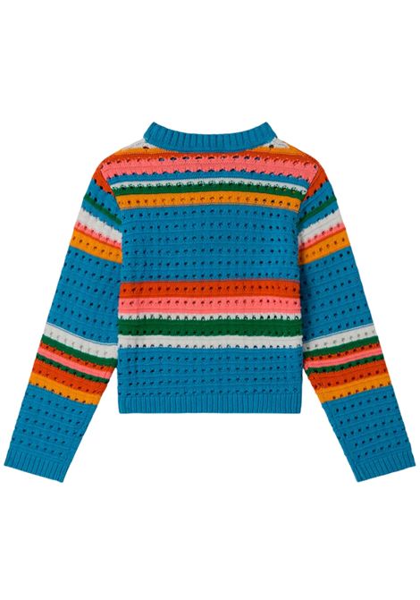 Baby girl's light blue cotton shirt STELLA MC CARTNEY | TW9A50/CEAZZURRO