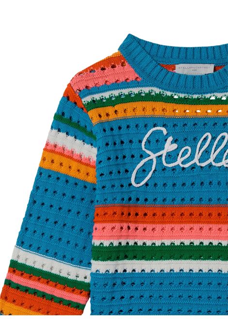 Baby girl's light blue cotton shirt STELLA MC CARTNEY | TW9A50/CEAZZURRO