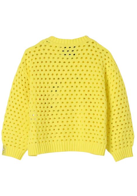 Maglia bambina gialla in cotone STELLA MC CARTNEY | TW9A80/MAGIALLO