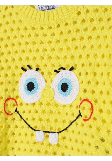 Maglia bambina gialla in cotone STELLA MC CARTNEY | TW9A80/MAGIALLO