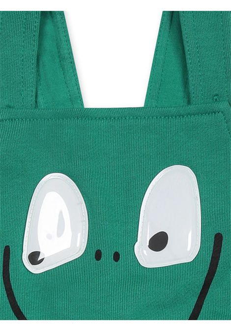 Green cotton baby overalls STELLA MC CARTNEY | TWC522/MAVERDE