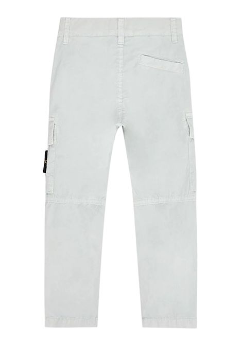 Pantalone bambino grigio in cotone Stone Island | 781630410/CEGRIGIO