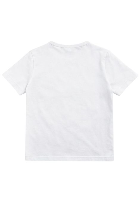 T-shirt bambino bianca in cotone SUN68 | 36301BIANCO
