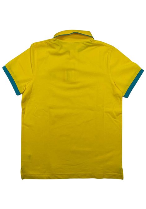 Polo bambino gialla in cotone SUN68 | A32318/SUGIALLO