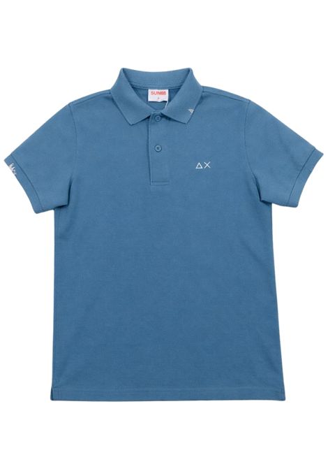 Polo bambino avio in cotone SUN68 | A36301AVIO