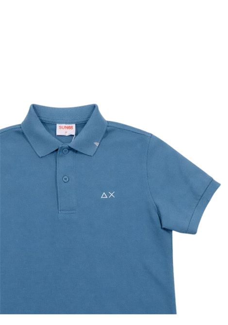 Polo bambino avio in cotone SUN68 | A36301AVIO