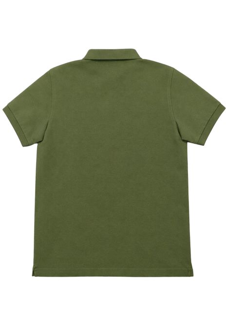 Polo bambino verde in cotone SUN68 | A36301VERDE