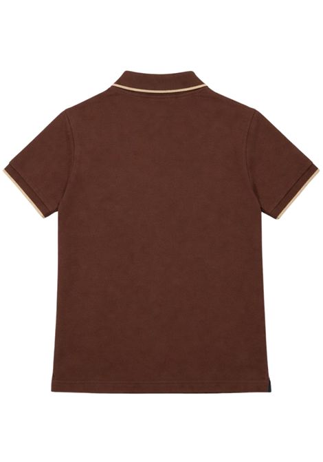 Polo bambino cacao in cotone SUN68 | A36311CACAO