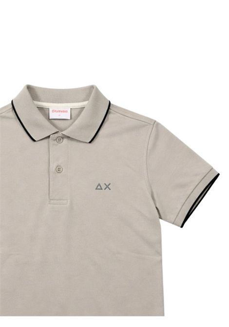 Polo bambino ghiaccio in cotone SUN68 | A36311GHIACCIO
