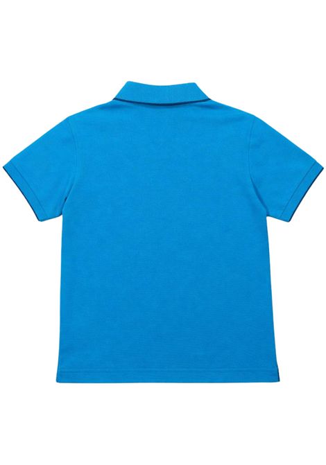 Polo bambino turchese in cotone SUN68 | A36311TURCHESE