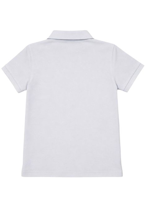 White cotton polo shirt for children SUN68 | A36313BIANCO