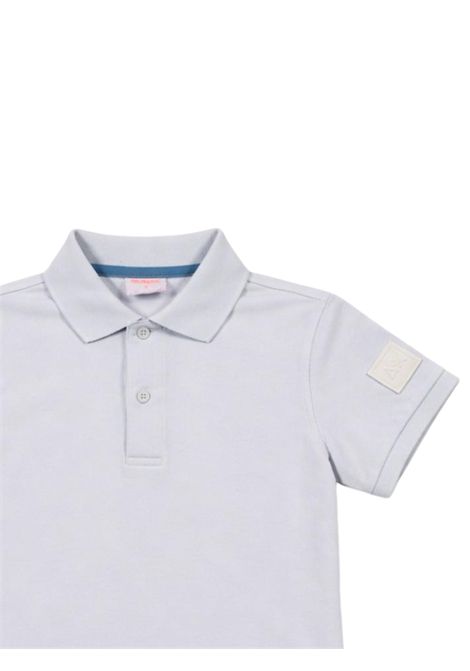White cotton polo shirt for children SUN68 | A36313BIANCO