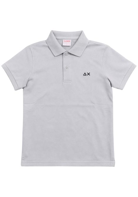 Polo bambino bianca in cotone SUN68 | A36315BIANCO