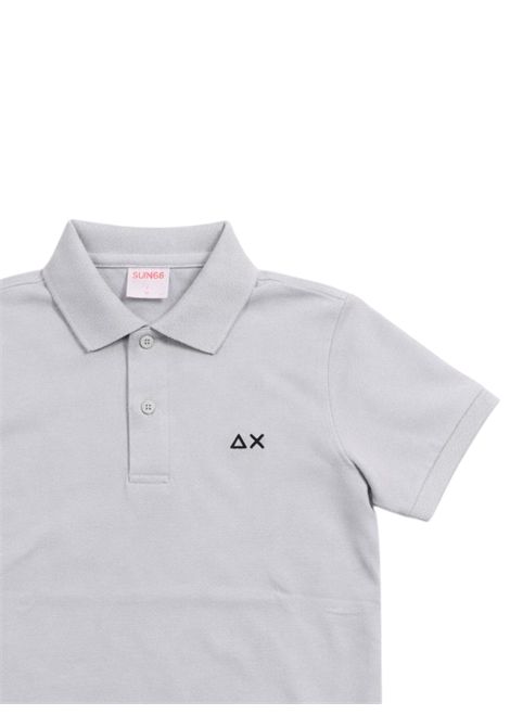 Polo bambino bianca in cotone SUN68 | A36315BIANCO